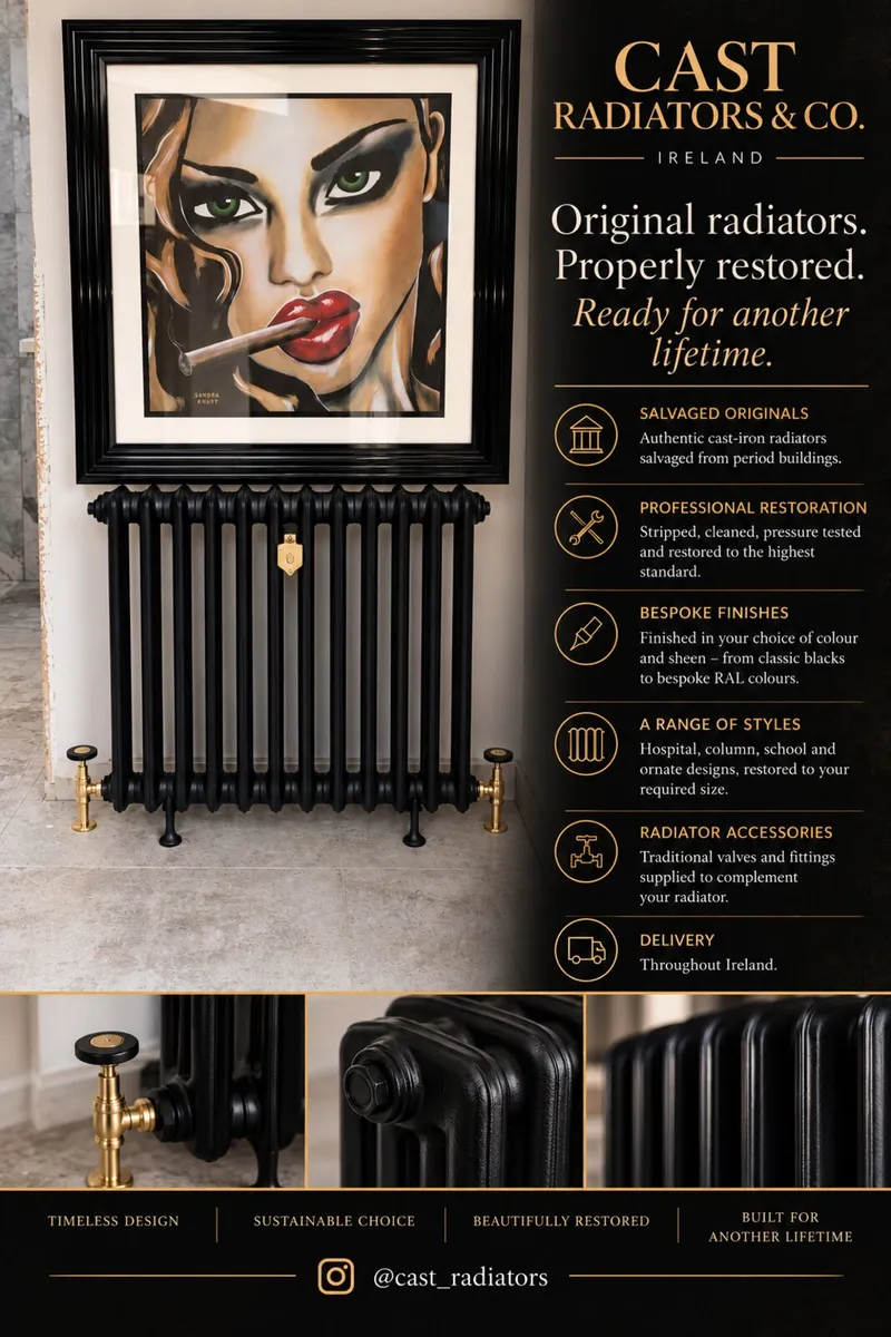 Original Cast Iron Radiators | Full restore - Image 1