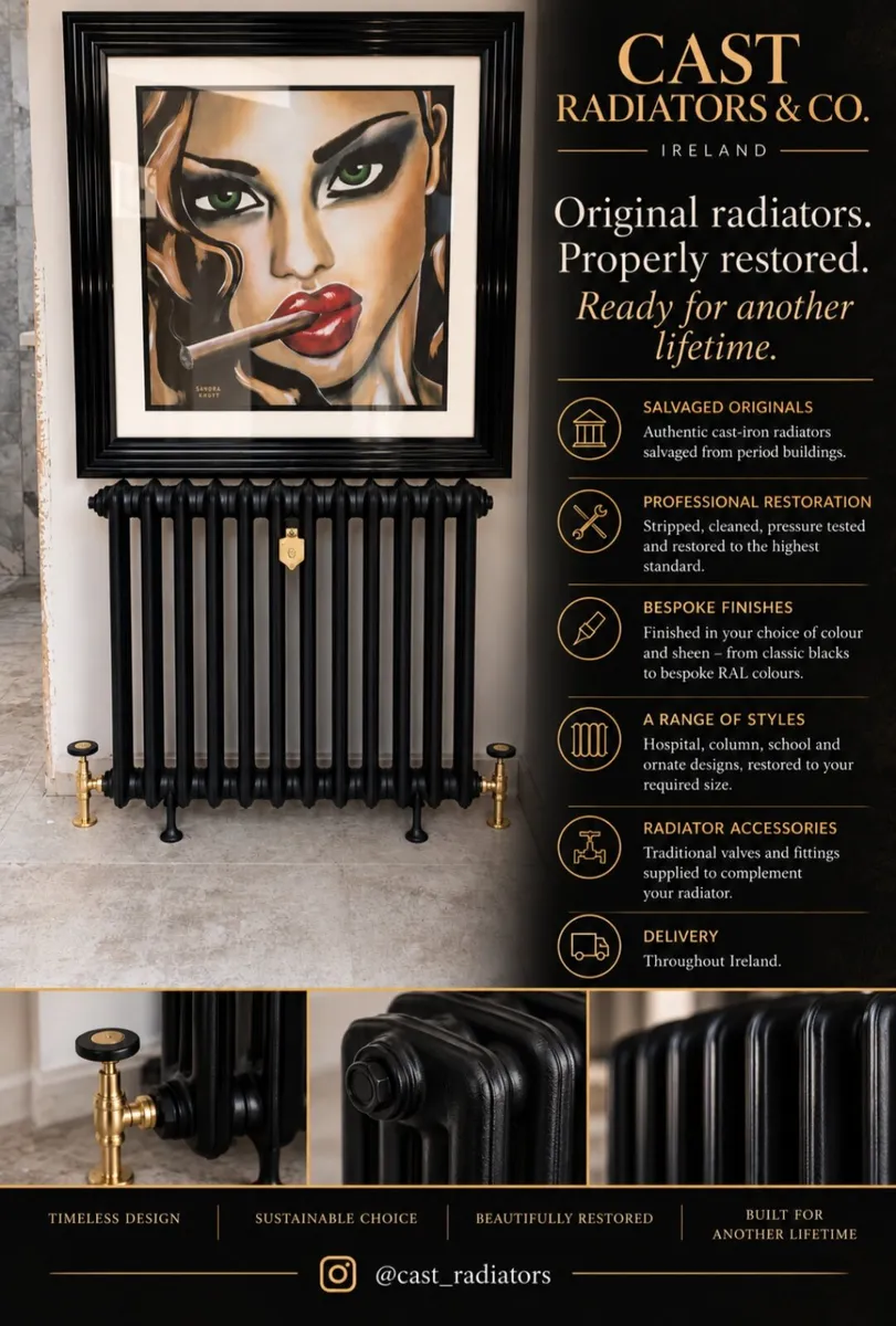 Original Cast Iron Radiators | Full restore - Image 2
