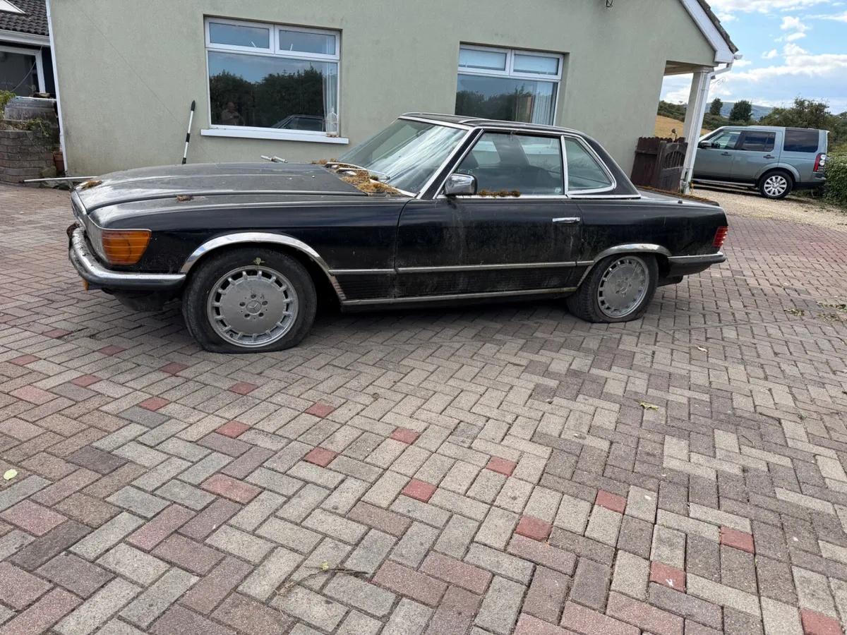 Mercedes-Benz 500 SL 1984 LHD Project - Image 2