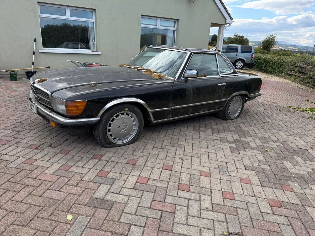 Mercedes-Benz 500 SL 1984 LHD Project - Image 4