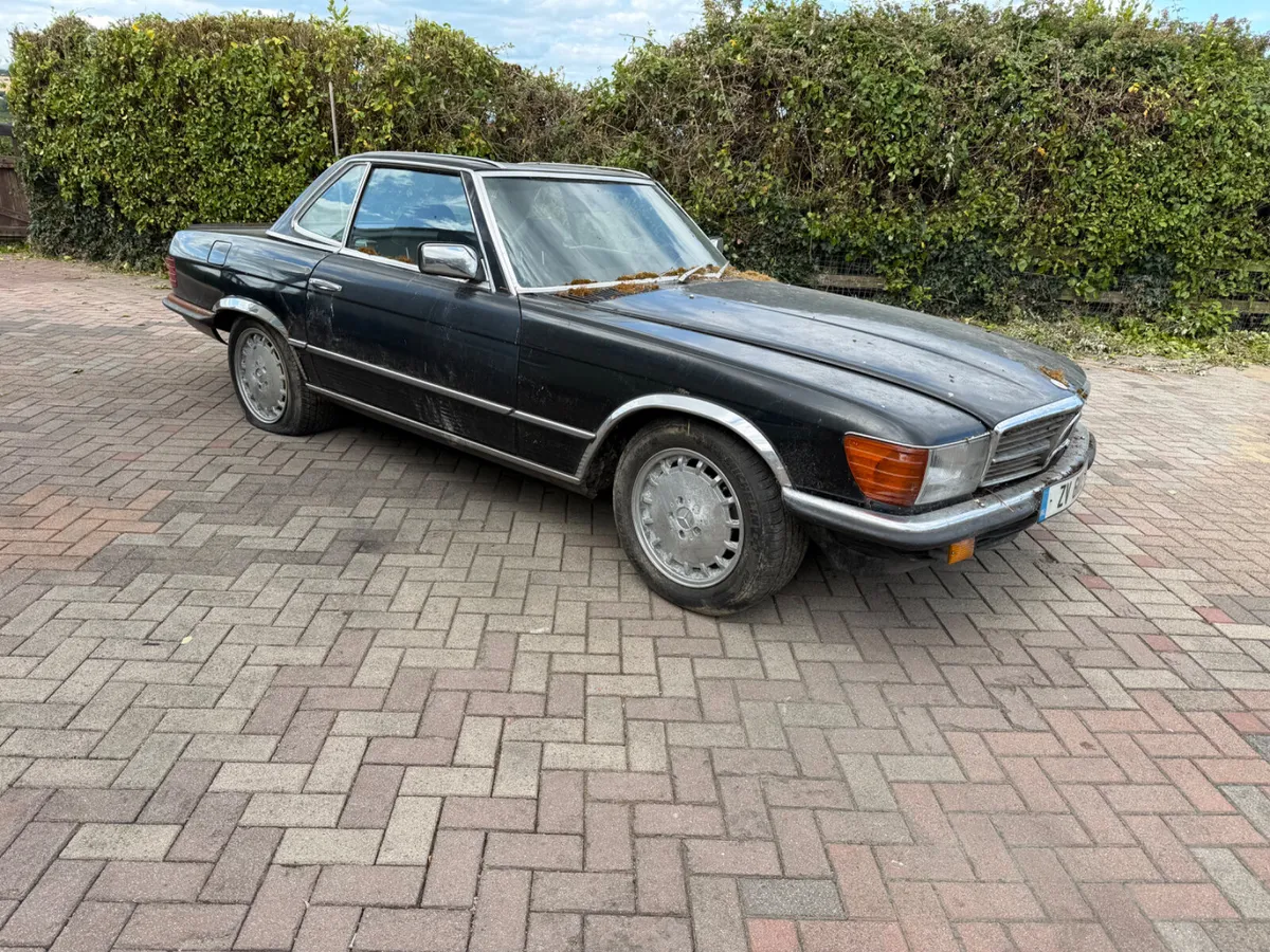 Mercedes-Benz 500 SL 1984 LHD Project - Image 1