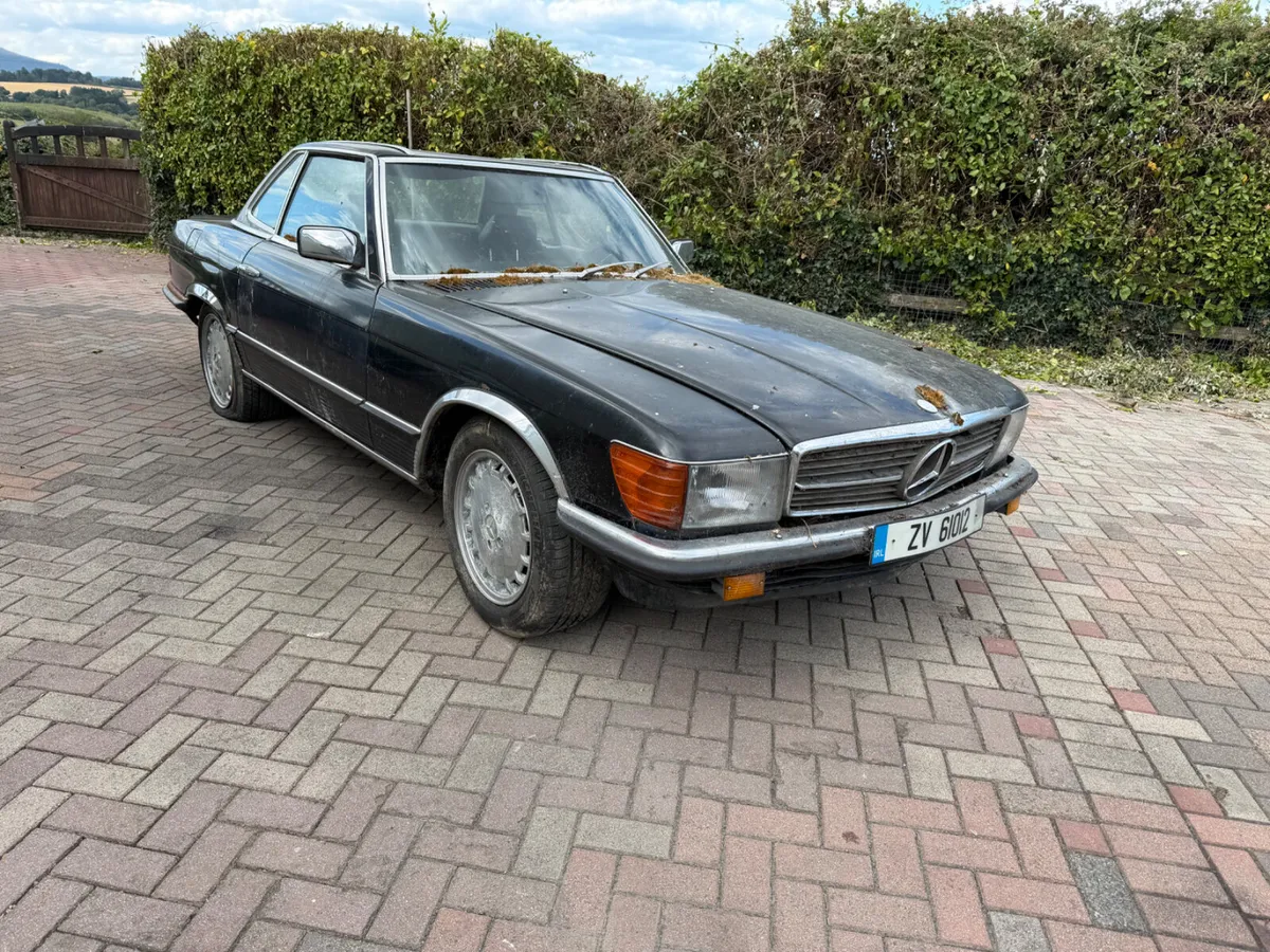 Mercedes-Benz 500 SL 1984 LHD Project - Image 3