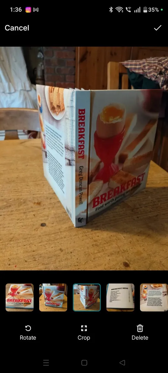 Hardback book Breakfast: Food Worth Getting Out of - Image 3