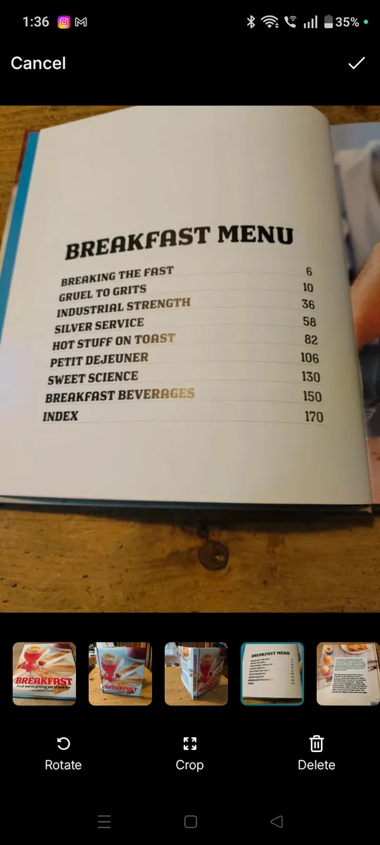 Hardback book Breakfast: Food Worth Getting Out of - Image 4