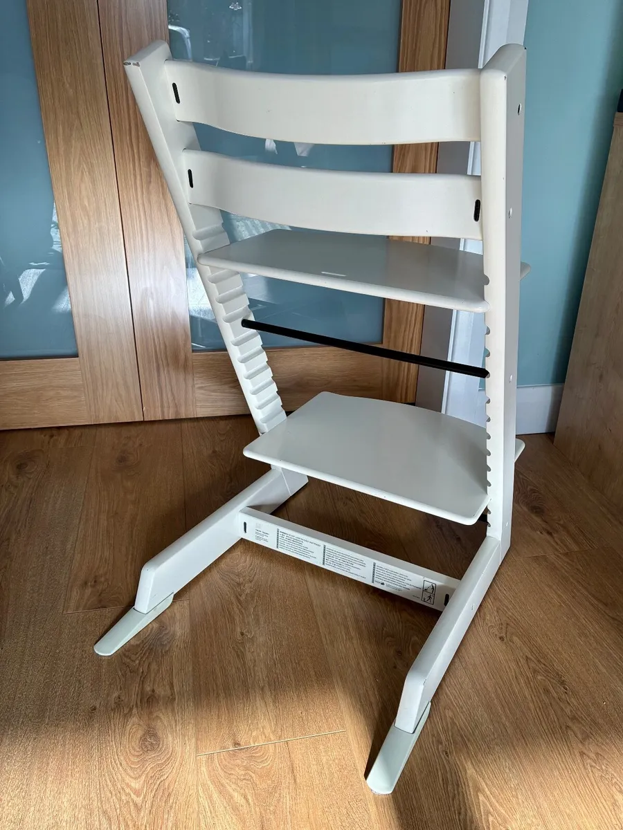 Stokke Tripp Trapp High Chair w/ Matching Feet - Image 4