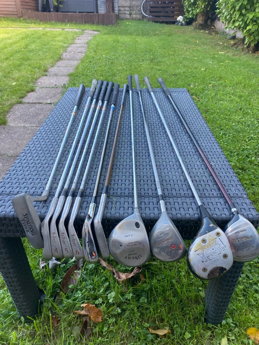 Golf clubs left hand - Image 1