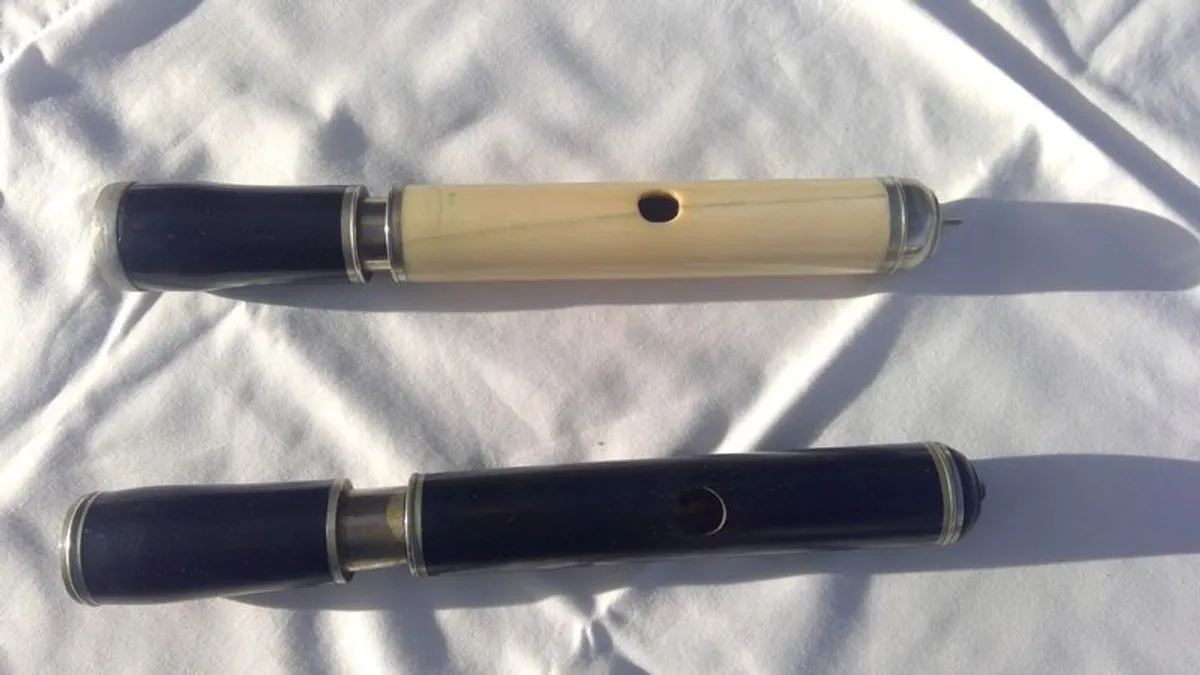 Vintage Rosewood Flute - Image 2