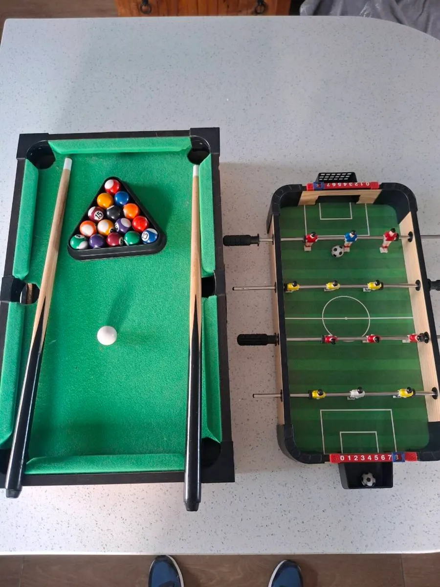Snooker & Football Table