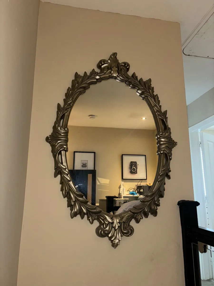 Vintage Antique Style Mirrors X2 - Image 1