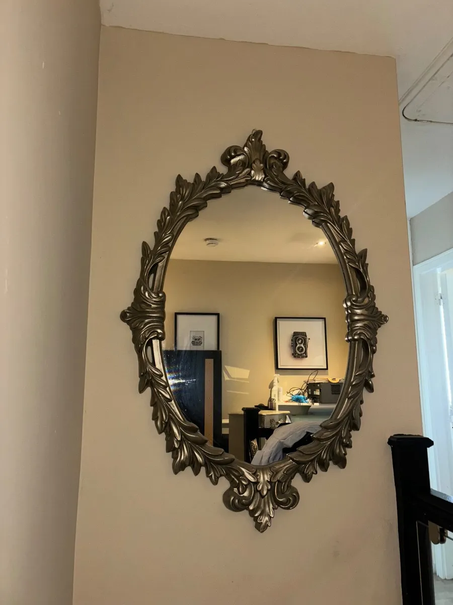 Vintage Antique Style Mirrors X2 - Image 2