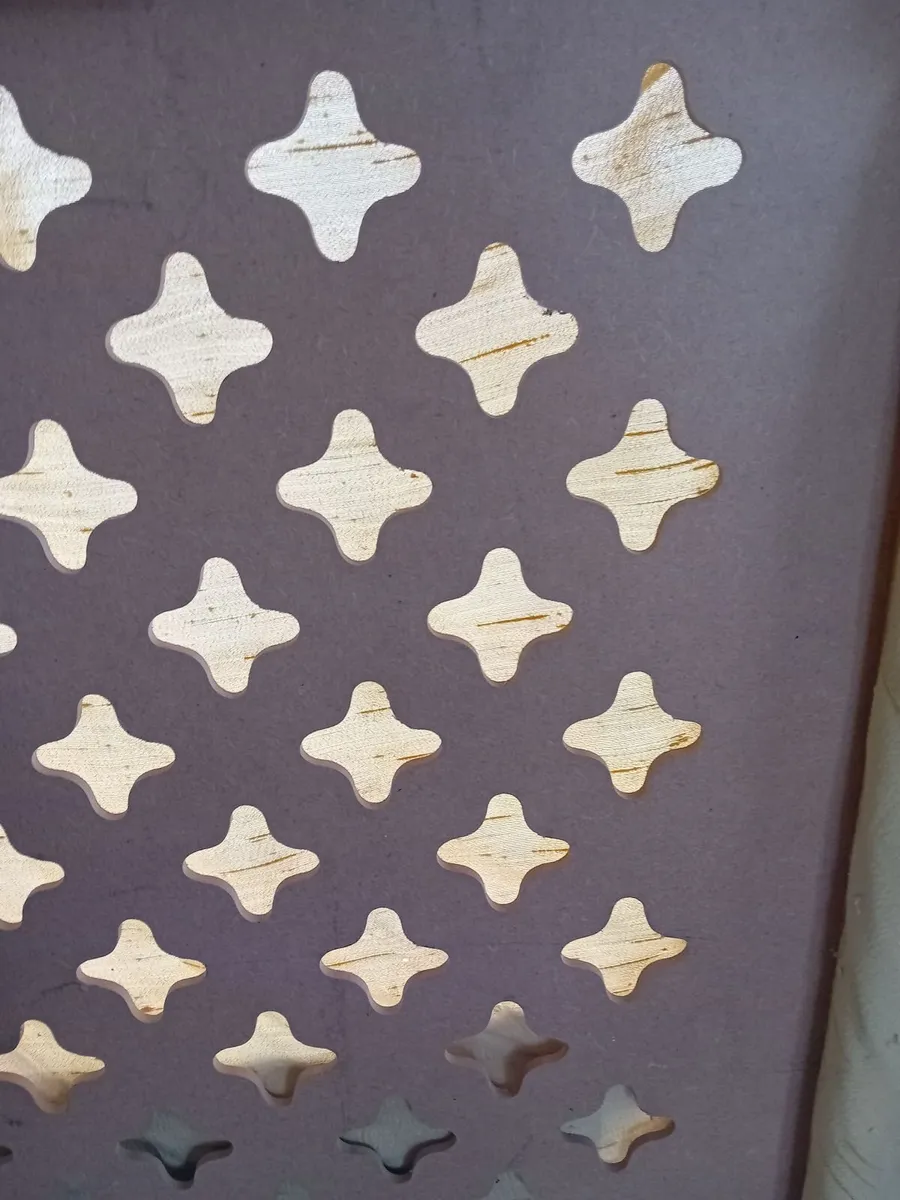 3 MDF RADIATOR COVER SCREENING PANELS GRILLE SHEET - Image 3