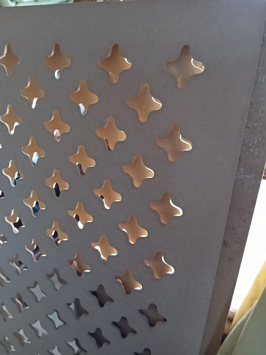 3 MDF RADIATOR COVER SCREENING PANELS GRILLE SHEET - Image 2