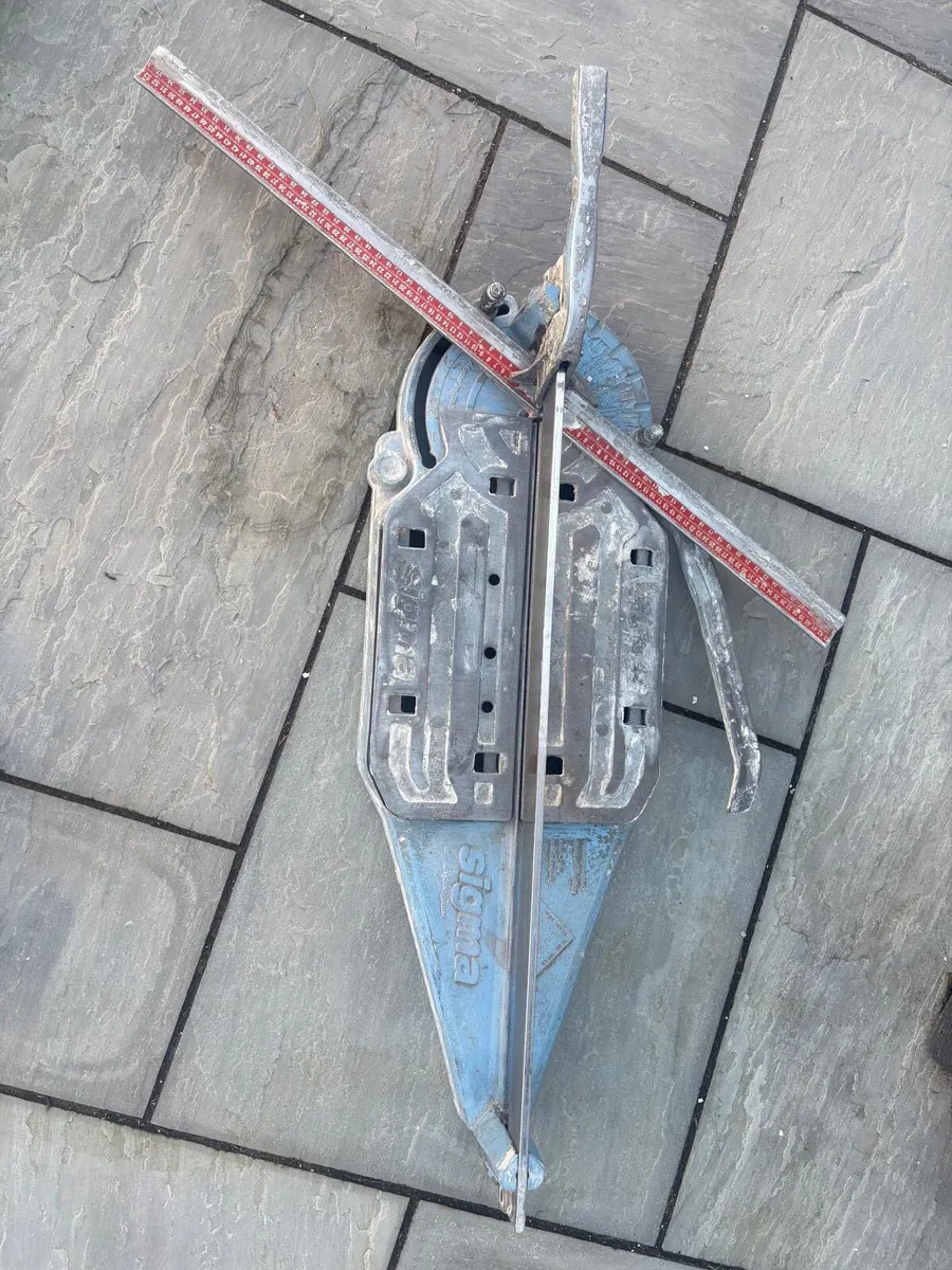 Sigma tile cutter 75cm - Image 1