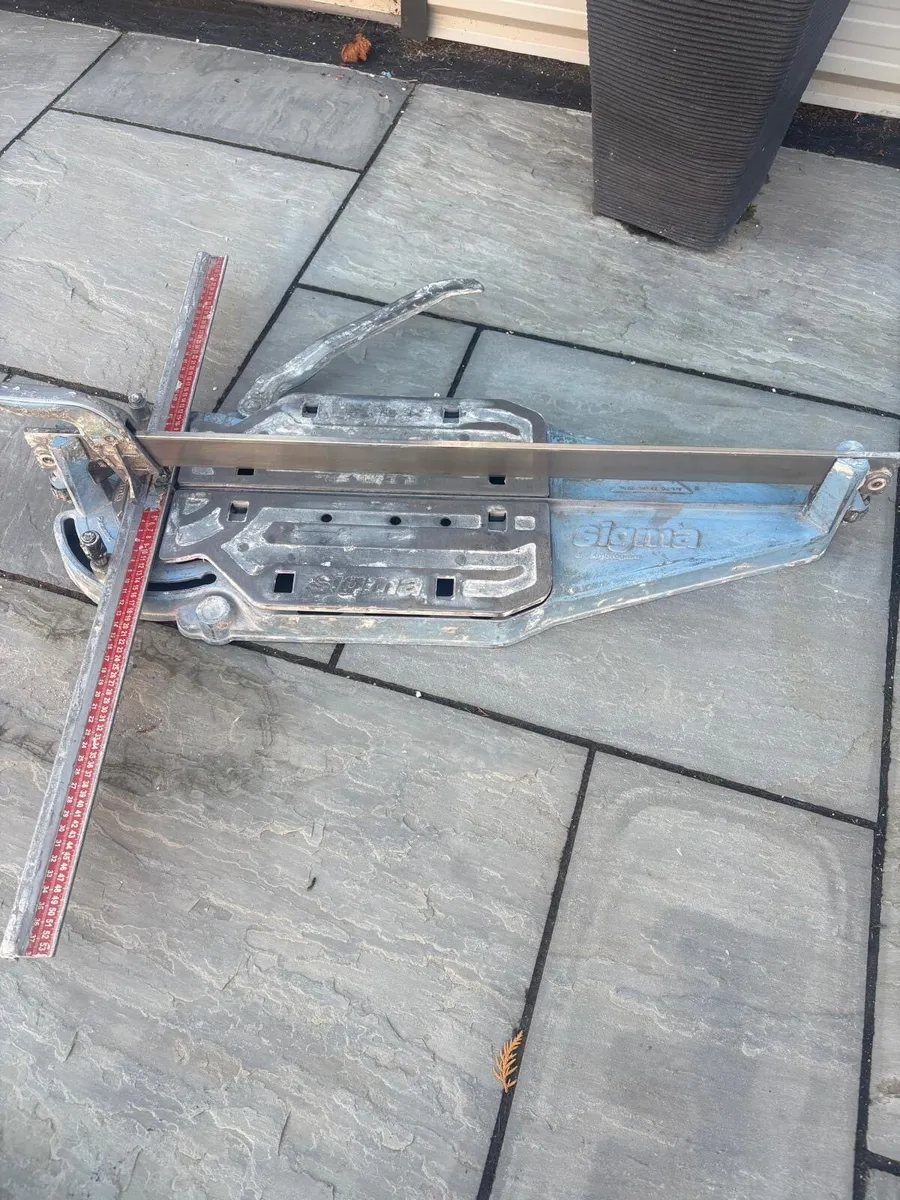 Sigma tile cutter 75cm - Image 2