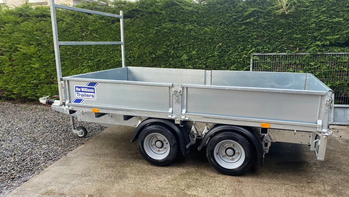 New Ifor Williams 10x5.6 Dropside Trailer - Image 4