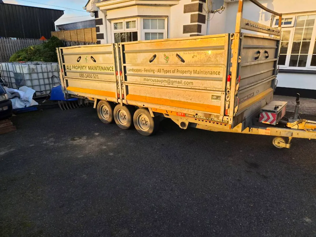 Brian James tipping trailer - Image 1