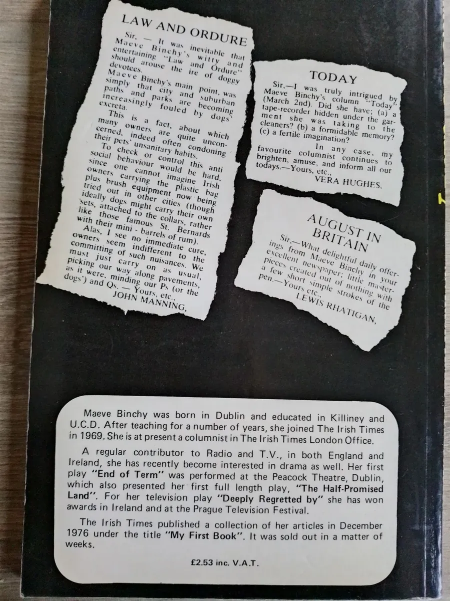 Maeve Binchy's Diary - Image 1