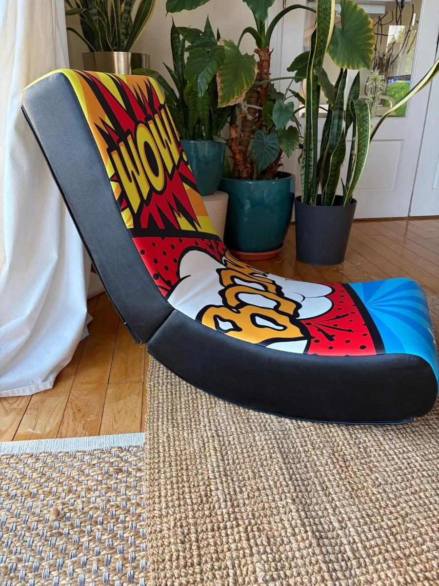 X Rocker Comic Video Rocker gaming chair - Image 4