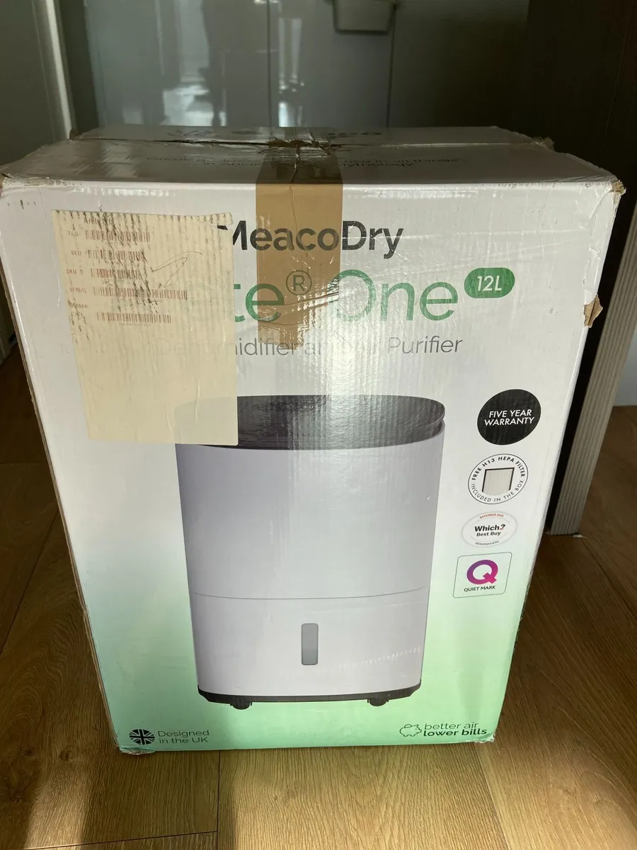 Meaco Arete One 12L Dehumidifier & Air Purifier - Image 1