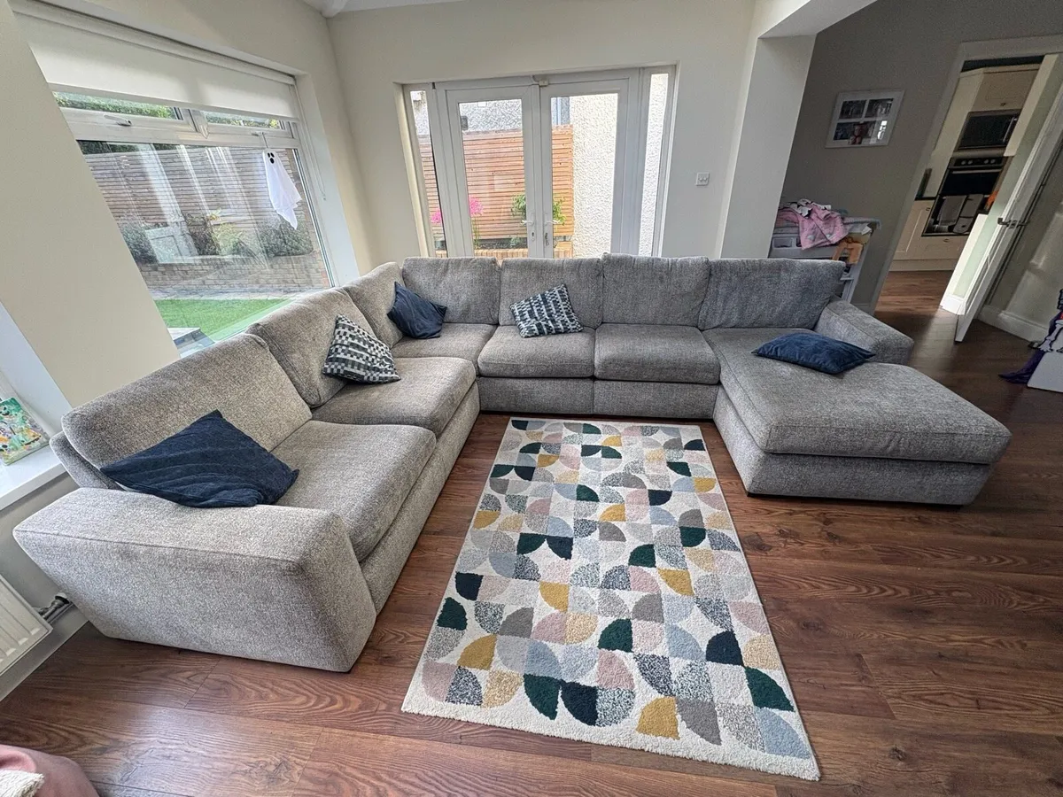 Grey L-Shaped sofa (Gotham) - Image 2