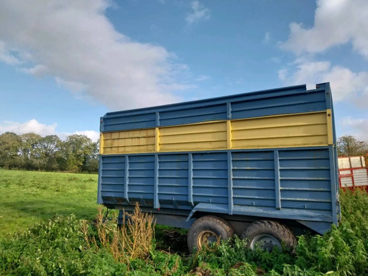18ft kane silage trailer - Image 1