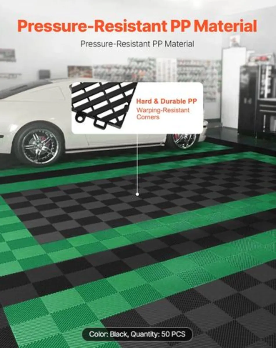 Interlocking Drainage Mat, 12” x 12” Modular - Image 2