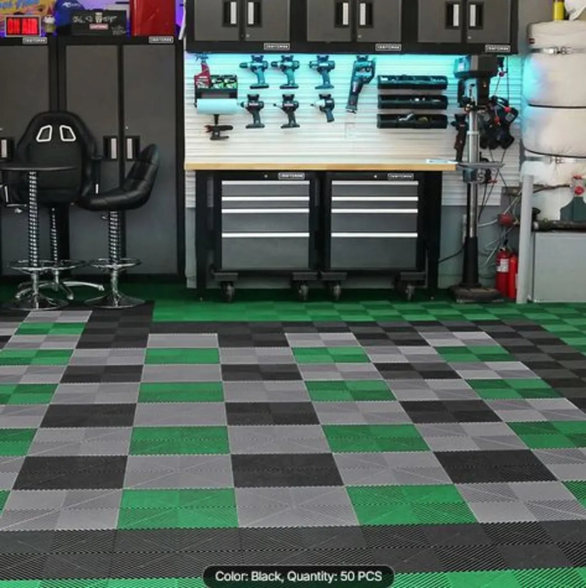 Interlocking Drainage Mat, 12” x 12” Modular - Image 4