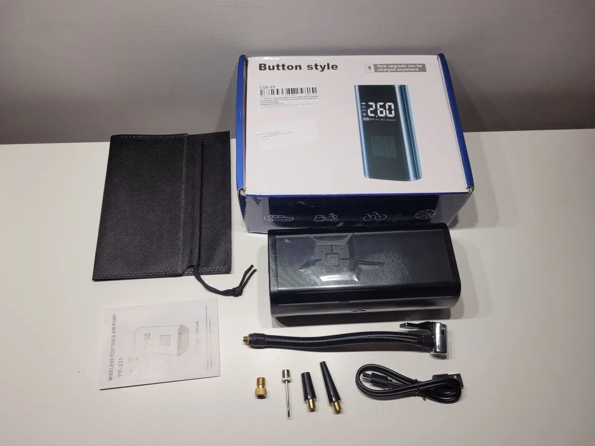 Portable Wireless Air Pump Battery operated - Image 2