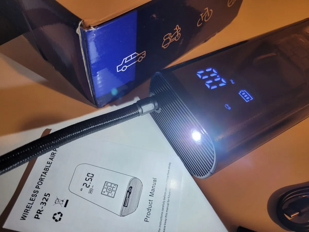 Portable Wireless Air Pump Battery operated - Image 3