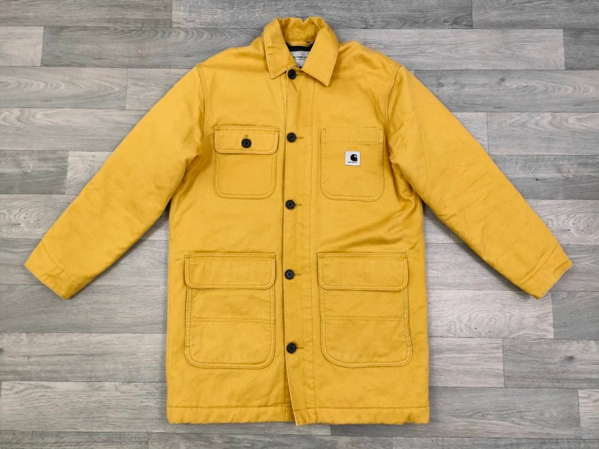 Carhartt Padded Winter Chore Coat Jacket Mens S - Image 1