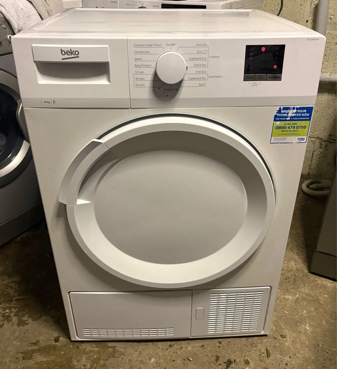 Beko Condenser Dryer - Large 10kg Drum