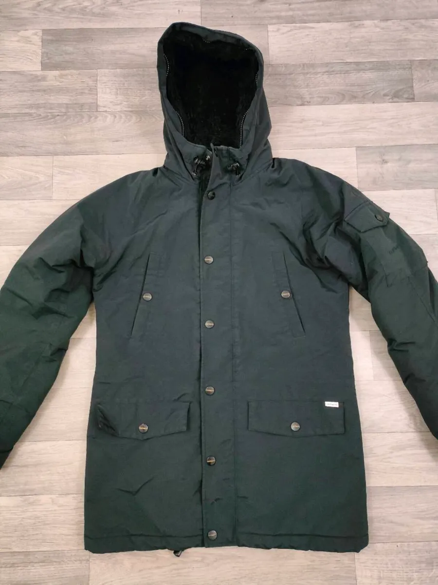 Carhartt Nylon Padded Winter Parka Jacket Mens S - Image 2