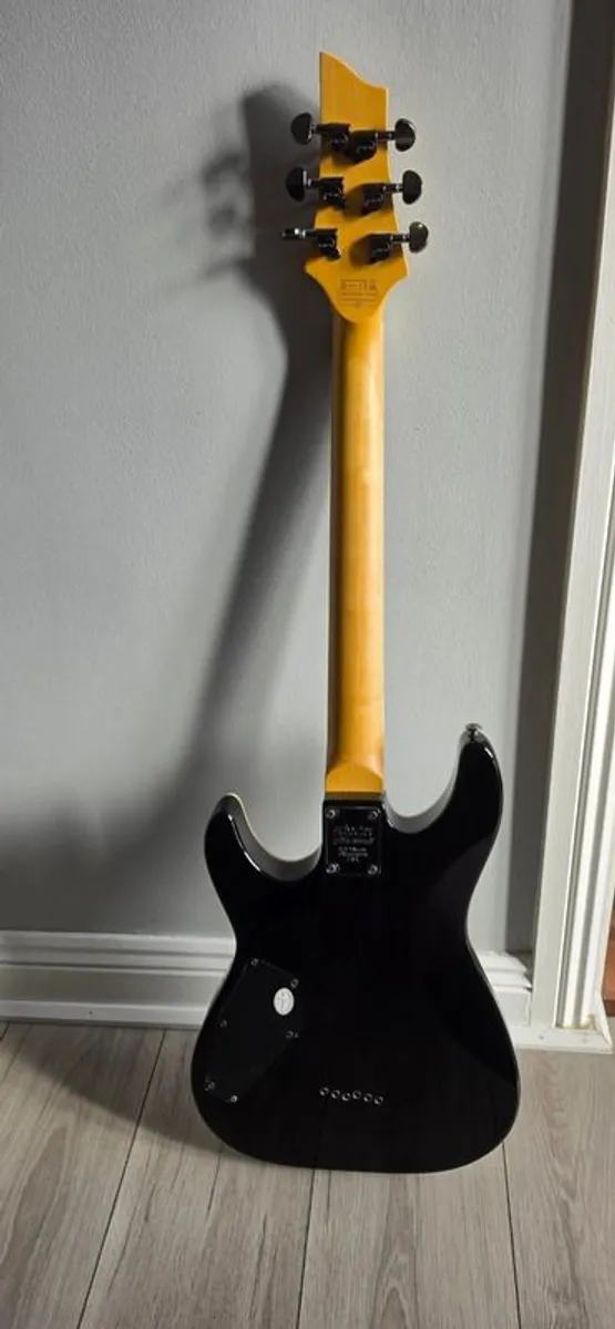 Schecter Omen-6 Extreme Electric Guitar with BOSS KTN-50 amp - Image 2