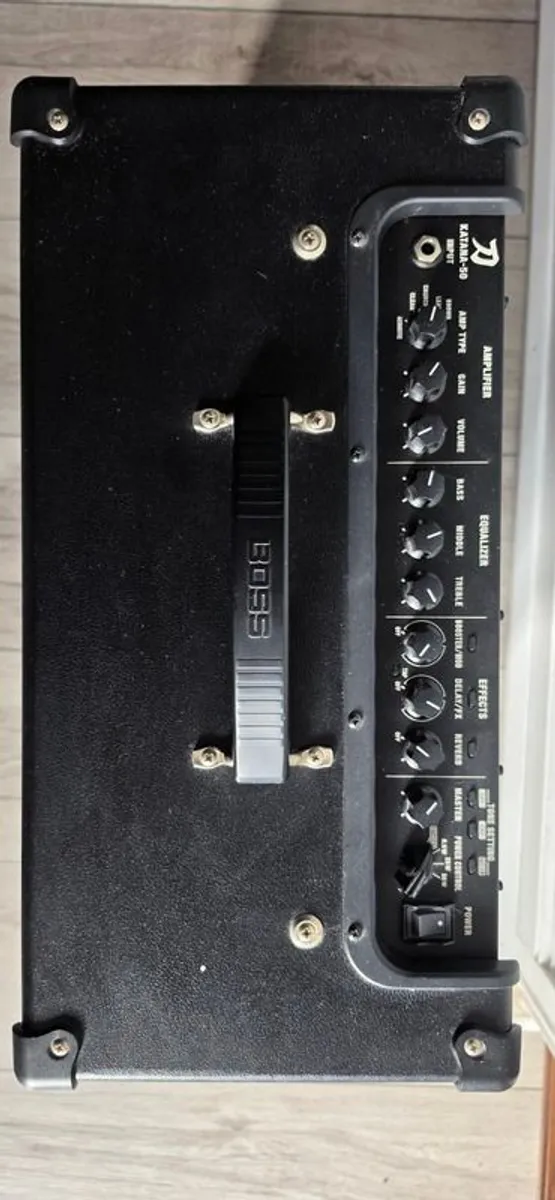Schecter Omen-6 Extreme Electric Guitar with BOSS KTN-50 amp - Image 4