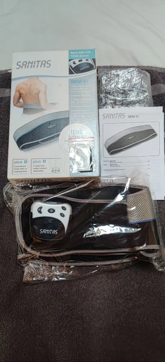 Back belt with Tens device - Sanitas-SEM 51