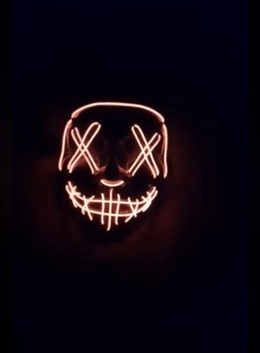 Halloween masks.
Lights up multicolour available - Image 2