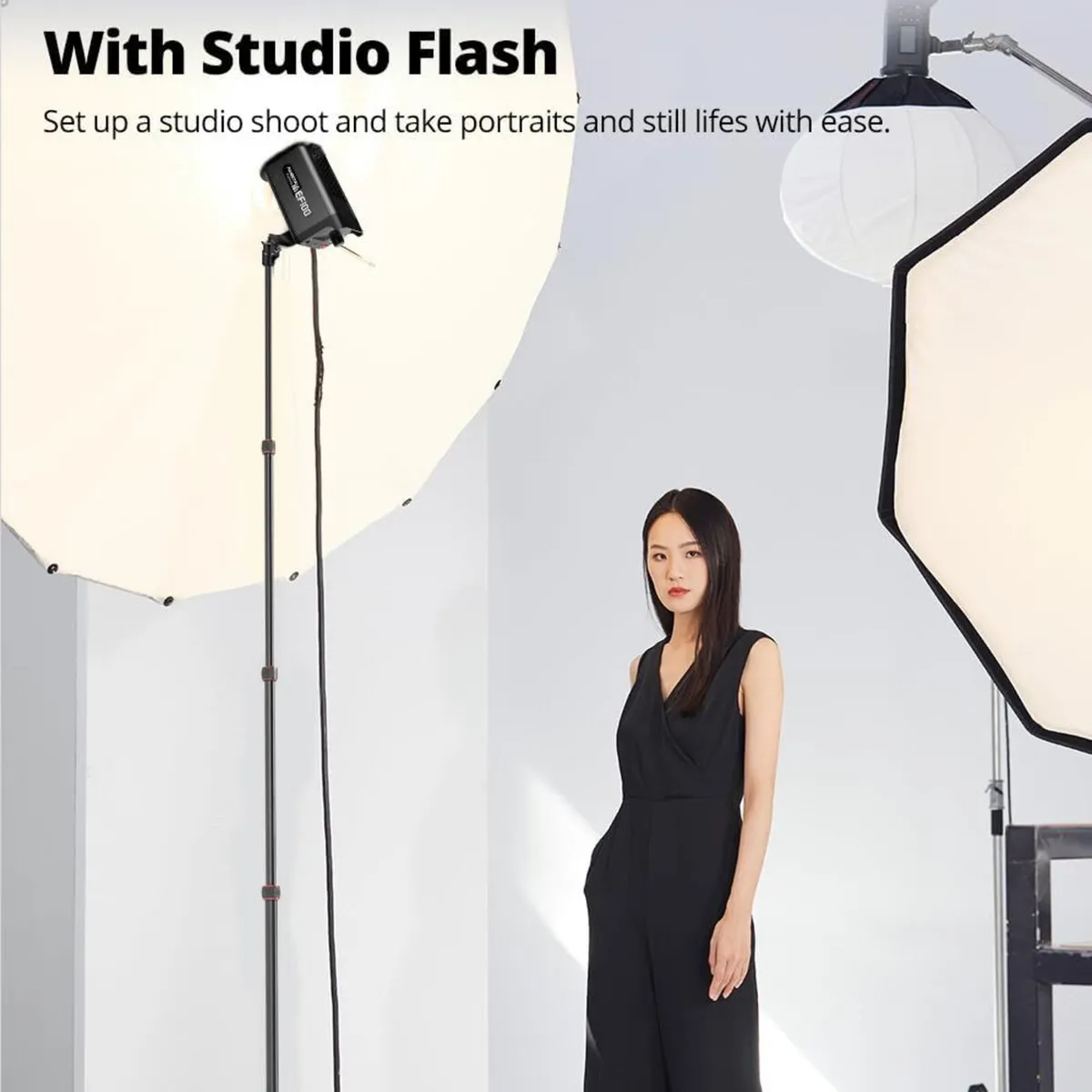 Professional Folding Tripod Light Stand 220cm/86.6 - Image 4