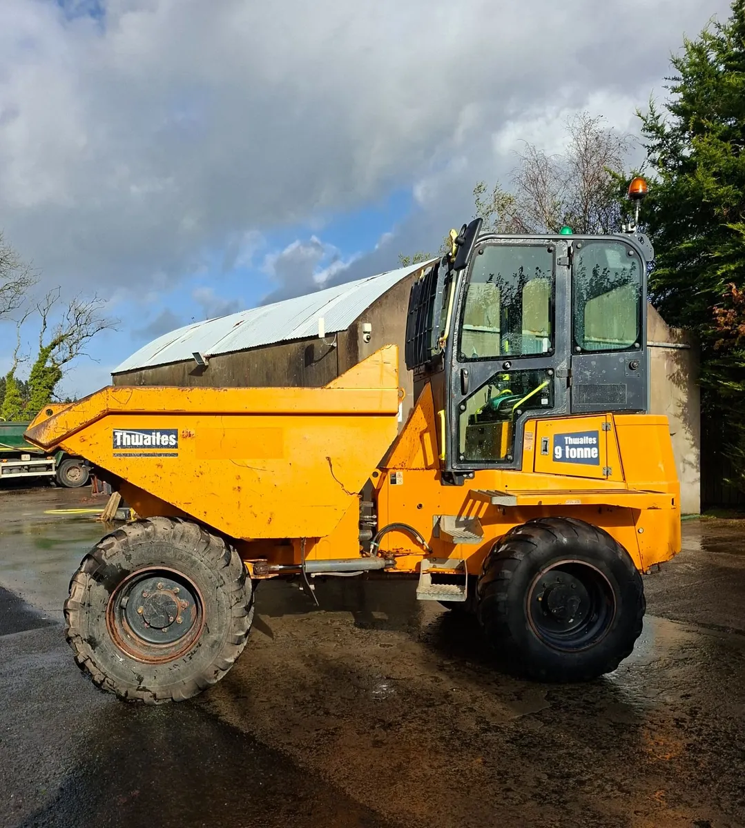 2019 Thwaites 9T Cabbed Dumper (1800hrs) - Image 3