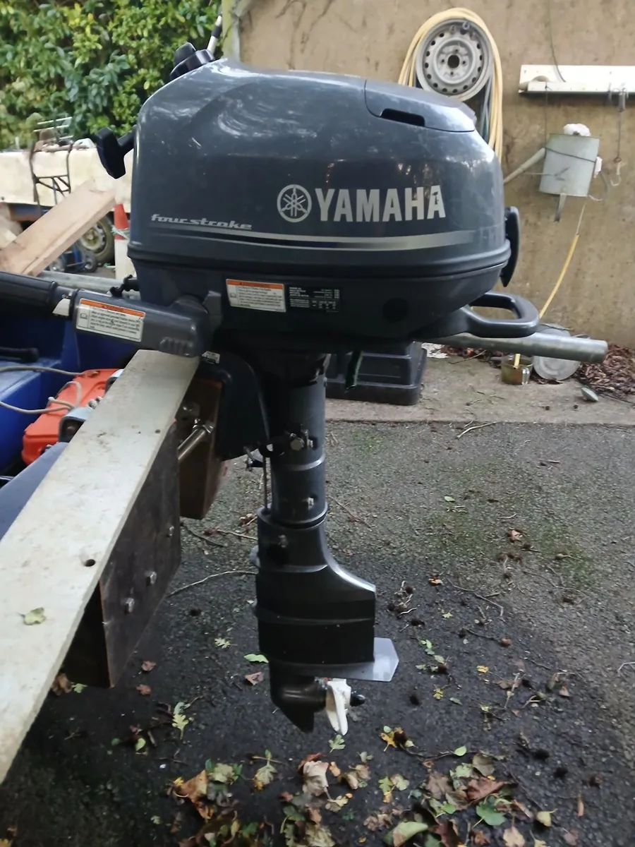 Yamaha 6hp 4 stroke outboard engine - Image 2