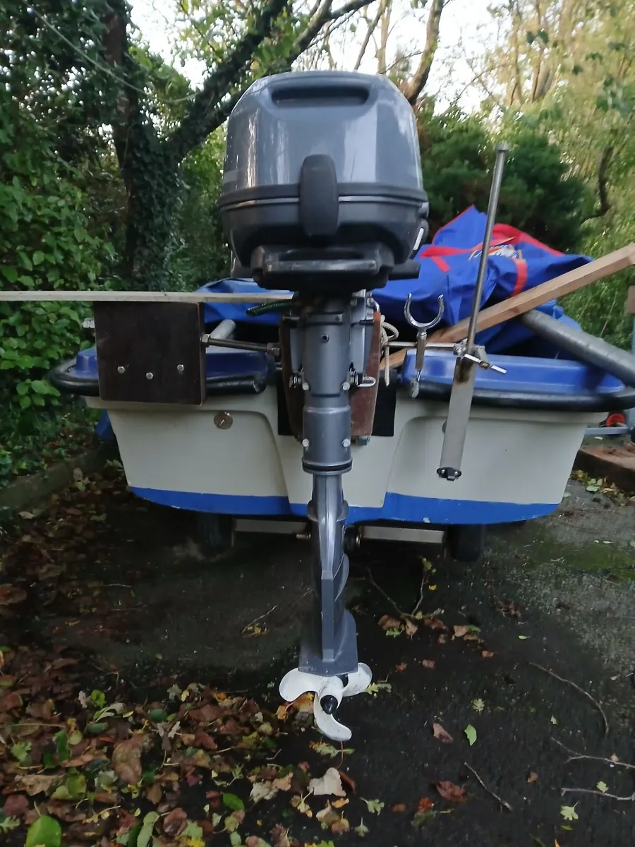 Yamaha 6hp 4 stroke outboard engine - Image 3
