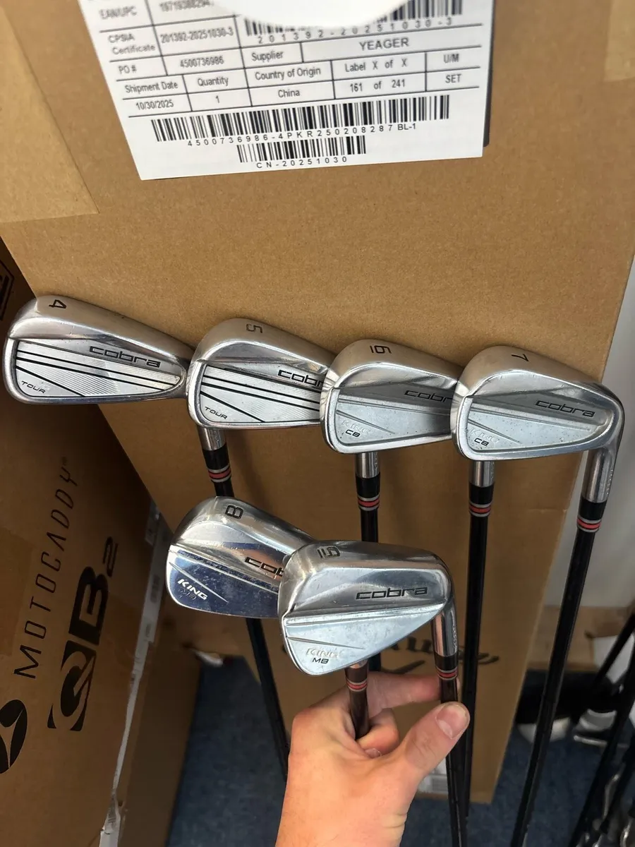 Cobra King MB/CB/Tour Iron Set - Image 1