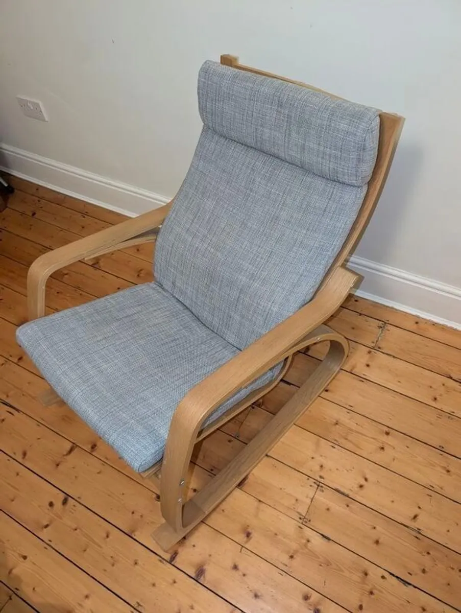 IKEA "Poang" Rocking Chair - Image 1
