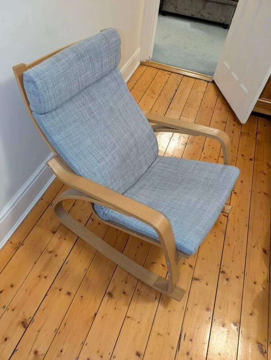 IKEA "Poang" Rocking Chair - Image 2