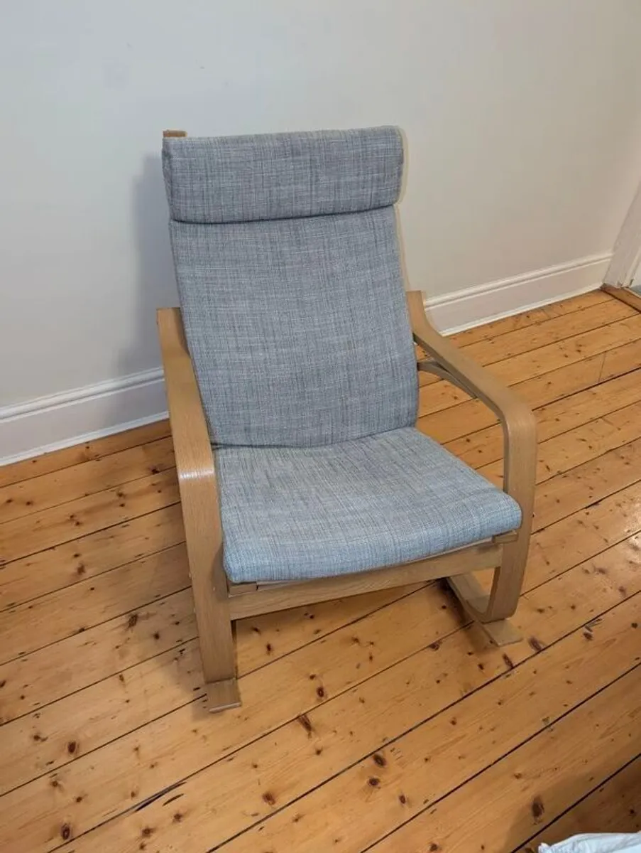IKEA "Poang" Rocking Chair - Image 3