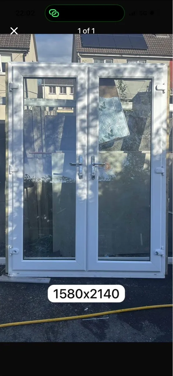 PVC French door