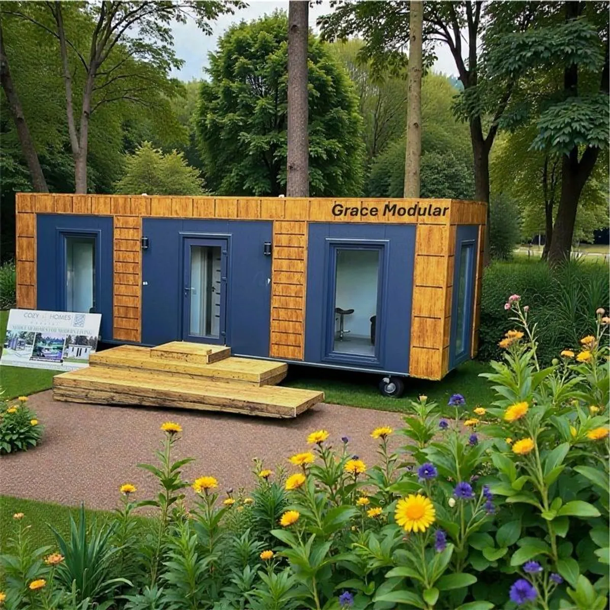 One bed modular house for sale - Image 1