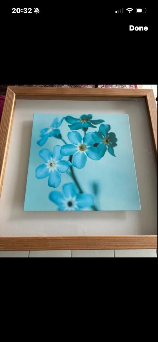 3D Floral Picture - Image 1