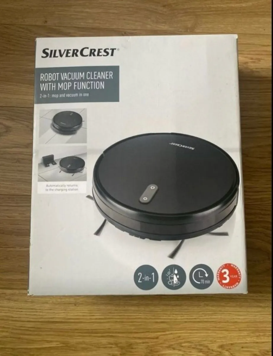 SilverCrest Robot Vacuum Cleaner with mop function