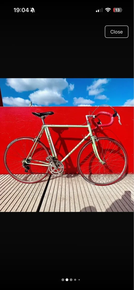 Vintage Peugeot racer bike - Image 2