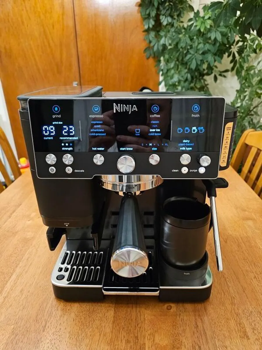 NINJA Luxe Cafe Premier Series ES601KBK Bean to Cup Coffee Machine Black - Image 1